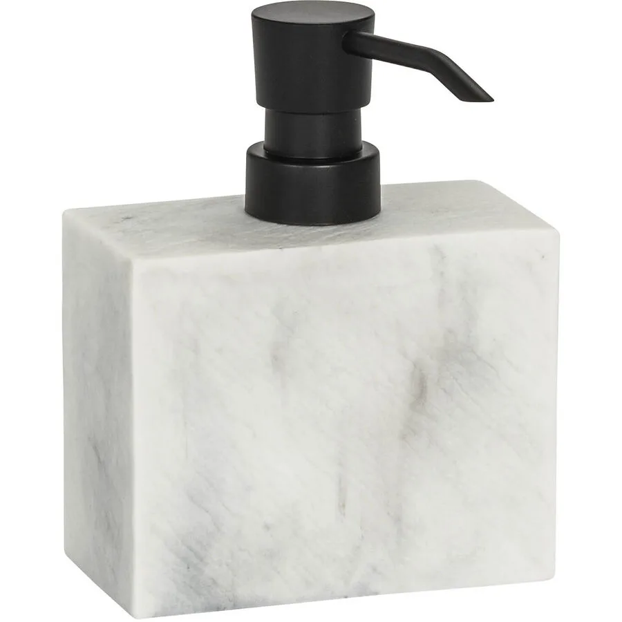 Seifenspender Fynn weiss Polyresin H 13.5 B 11 cm 240 ml