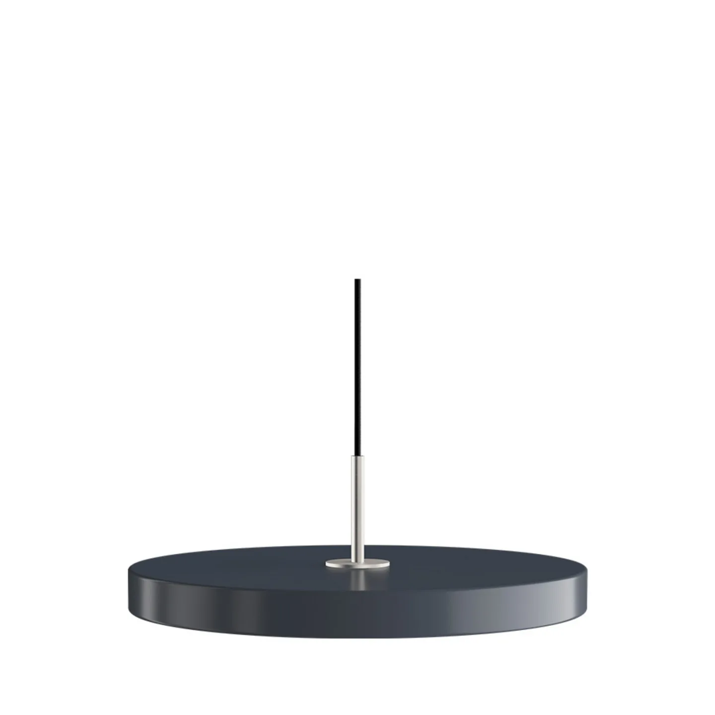 Asteria Plus Pendelleuchte, Ø 43 cm, grau/Stahl - UMAGE - Wohnzimmer - Metall