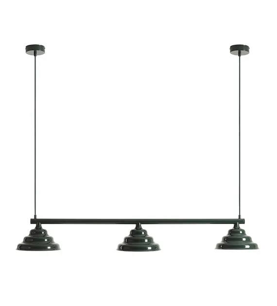 Artera - Wave 106cm - Taklampa - Mörkgrön