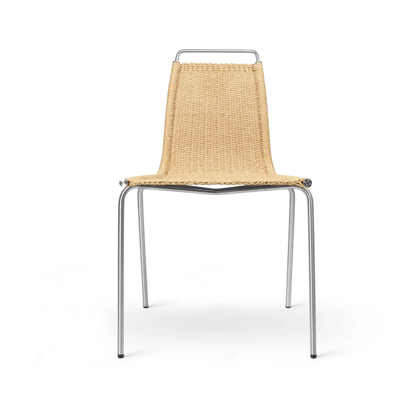 Carl Hansen & Søn PK1 stol Natur-rostfritt stål