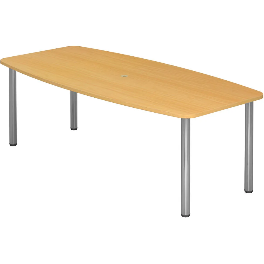 Schreibtisch Office buche Holzwerkstoff B 220 T 105 cm