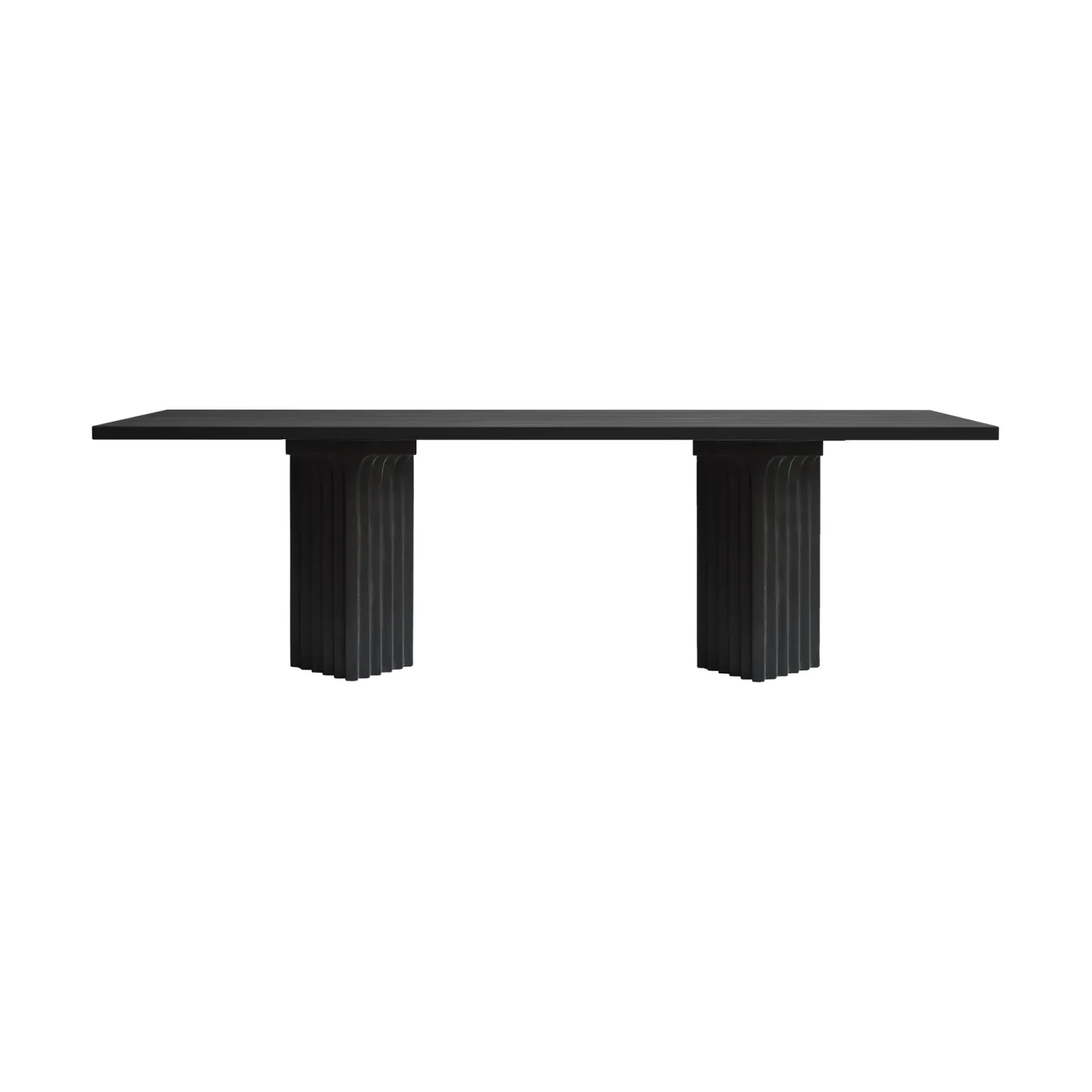 101 Copenhagen Arc matbord 95x250 cm Coffee black oak