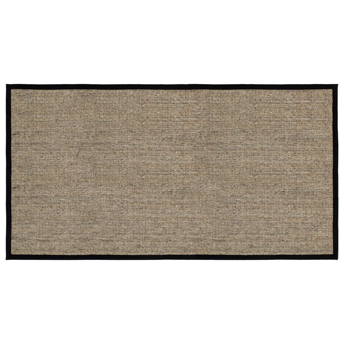Dixie Jenny Sisal dörrmatta natur-svart 80x150 cm
