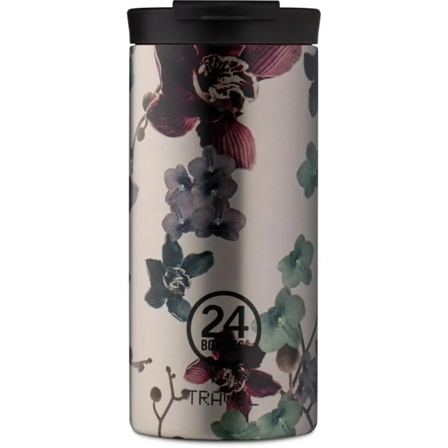 Thermobecher 24 Bottles Silber Edelstahl 18.5 cm - Farbe: Virtue