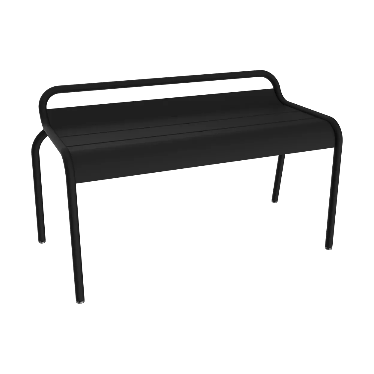Fermob Luxembourg compact bänk Liquorice (svart)