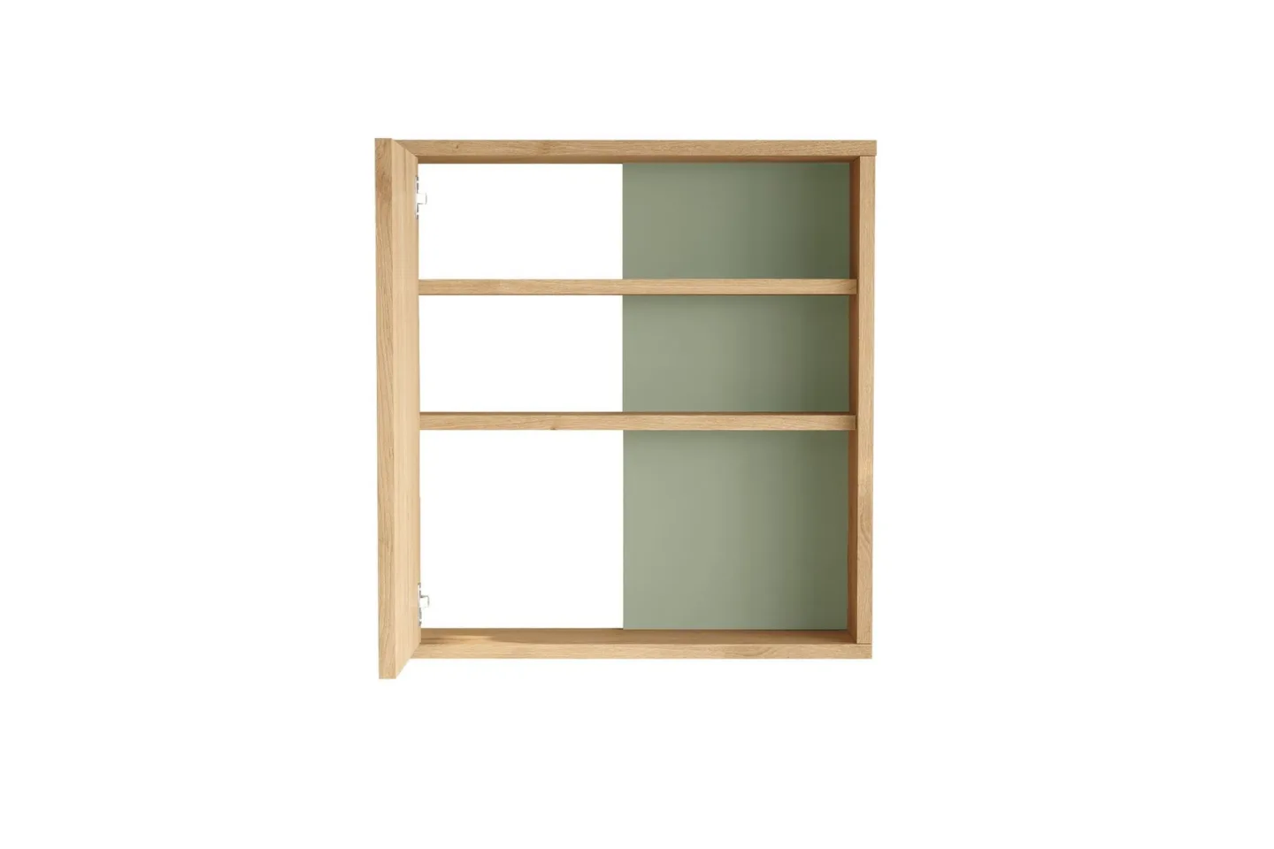 Väggskåp Enis 60 cm - Ek/Grön