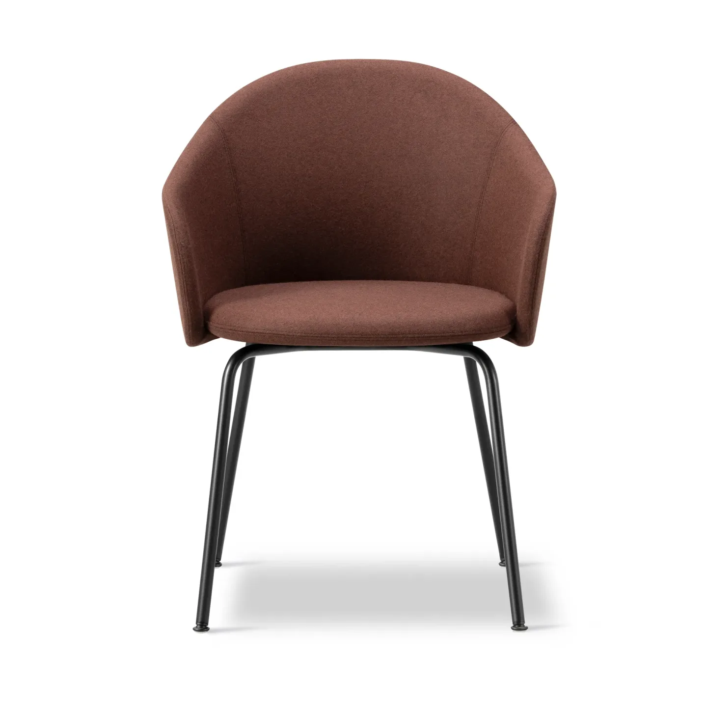 Fredericia Furniture Gomo Armchair Sessel Tube Base Blazer CUZ4D Dunalk-black