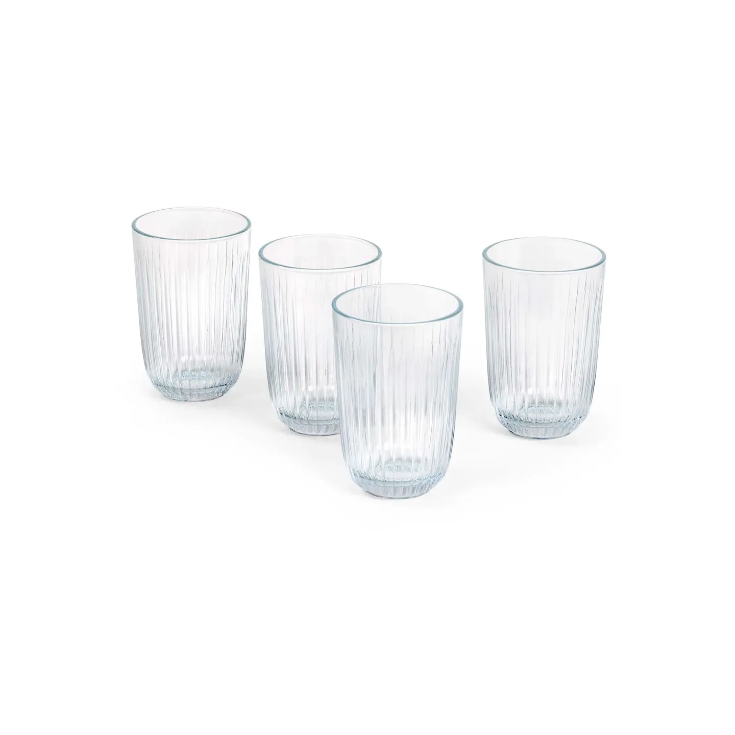 Kähler Hammershøi Wasserglas 37cl 4er Pack Klar