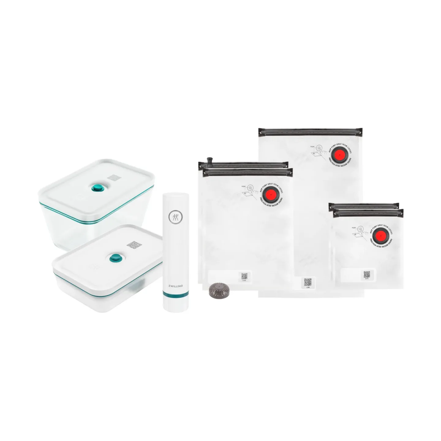 Zwilling La-Mer Vakuum Starterset Glas 8 Teile