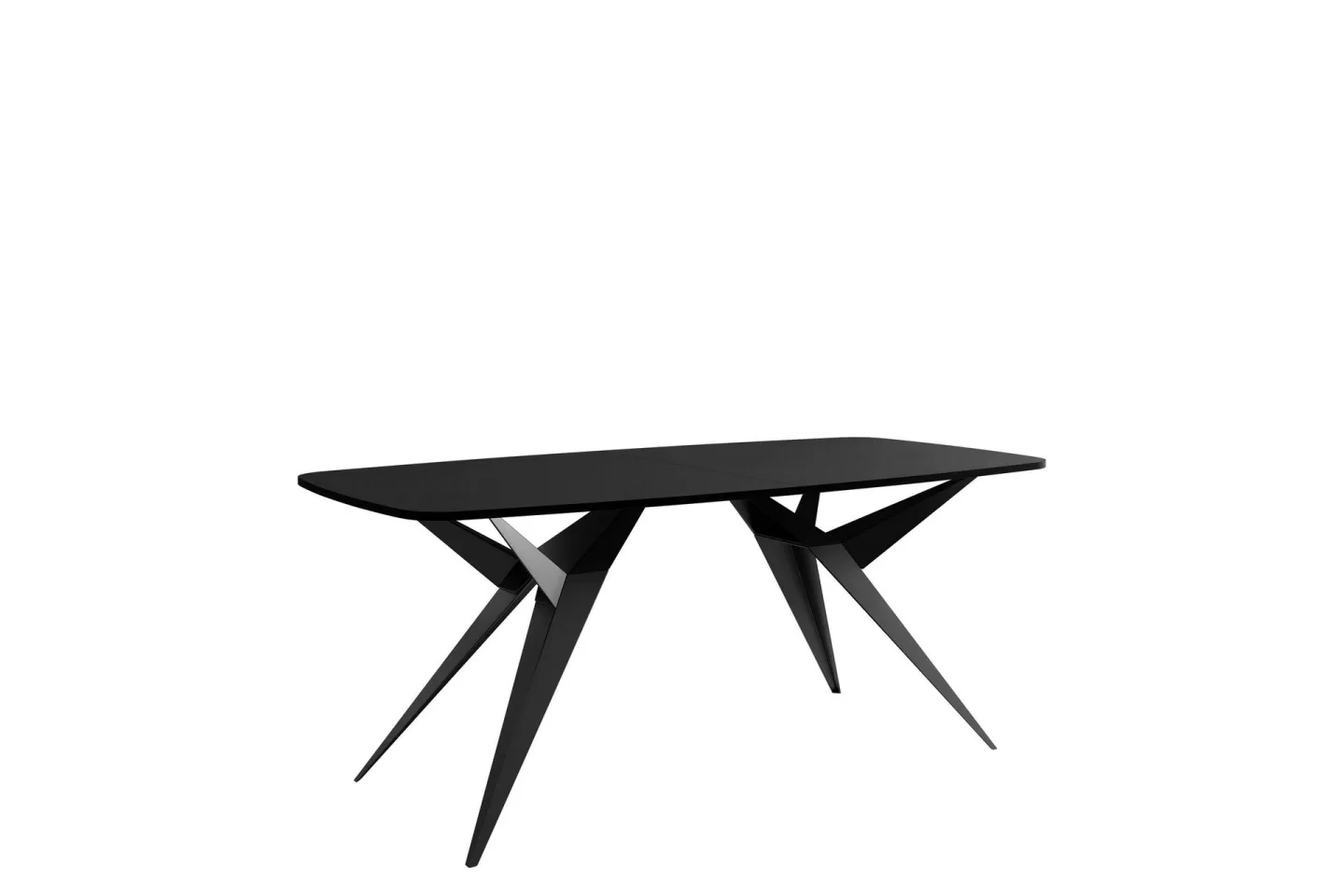 Elvora Matbord 160 cm Rektangulär - Svart