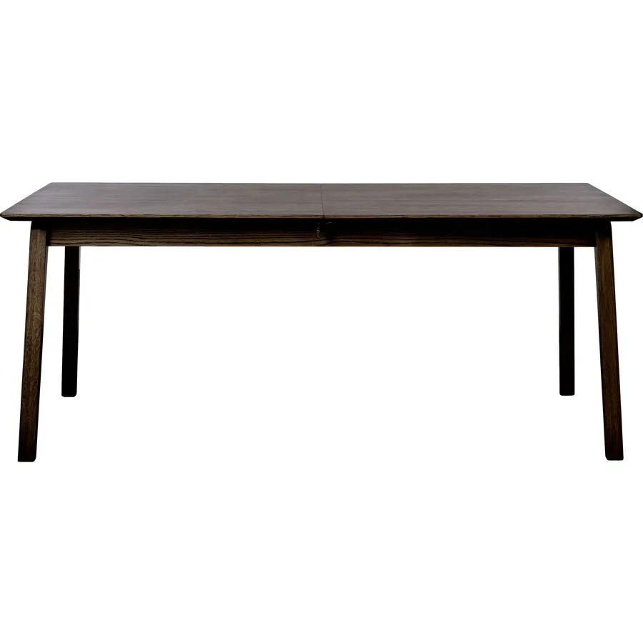 Esstisch ausziehbar Benni Espresso Holz Massivholz B 95 T 190 cm