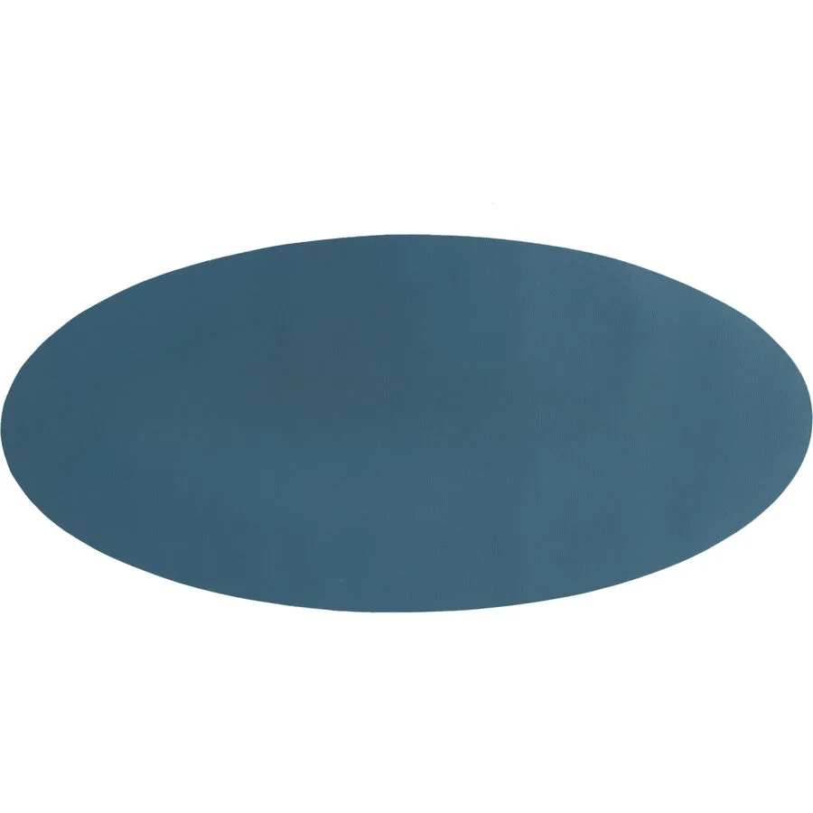 ZICZAC Tischset Togo Blau Kunstleder 70 x 33 cm