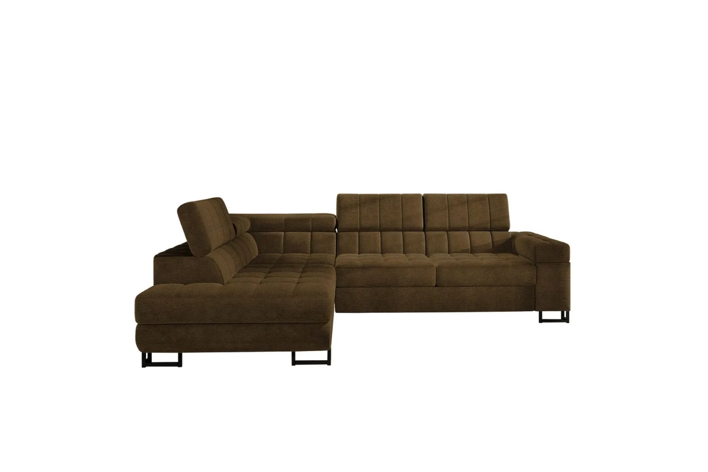 Warwick Soffa med Schäslong 3-sits - Brun