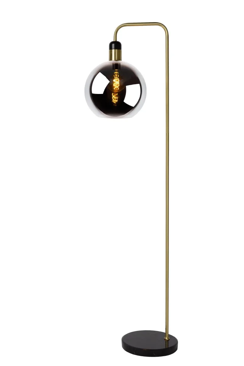 Lucide - Julius - Golvlampa - Rökfärgad