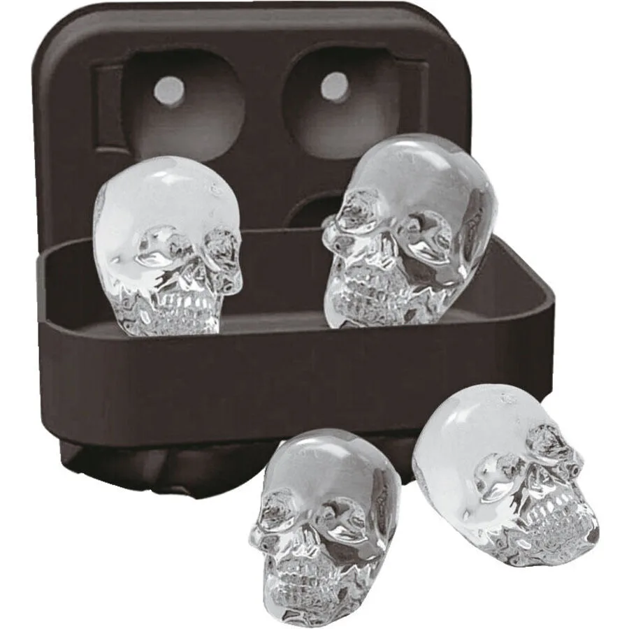 Eiswürfelform Cocktail schwarz Silikon B 11 cm