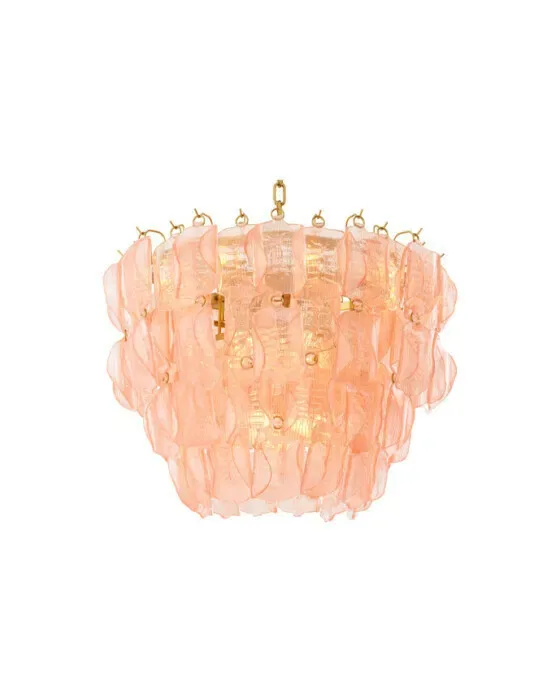 Solange Chandelier Pink