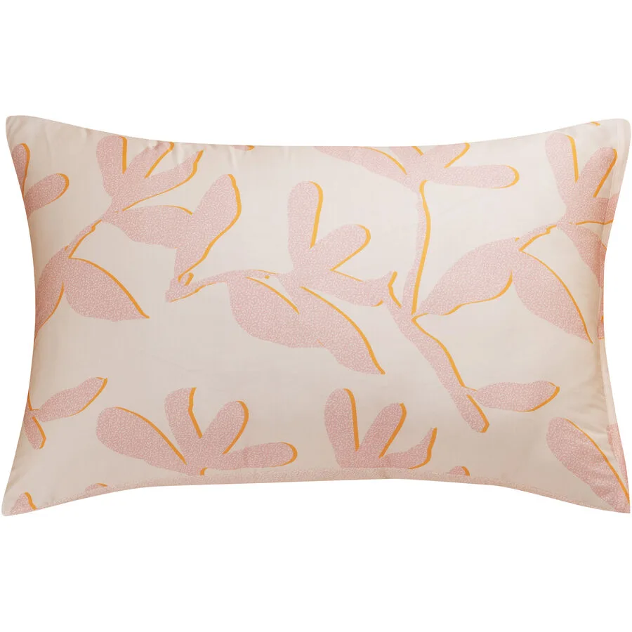 Esprit Kissenbezug Babette Rosa Baumwolle 50 cm 70 cm - Farbe: rose
