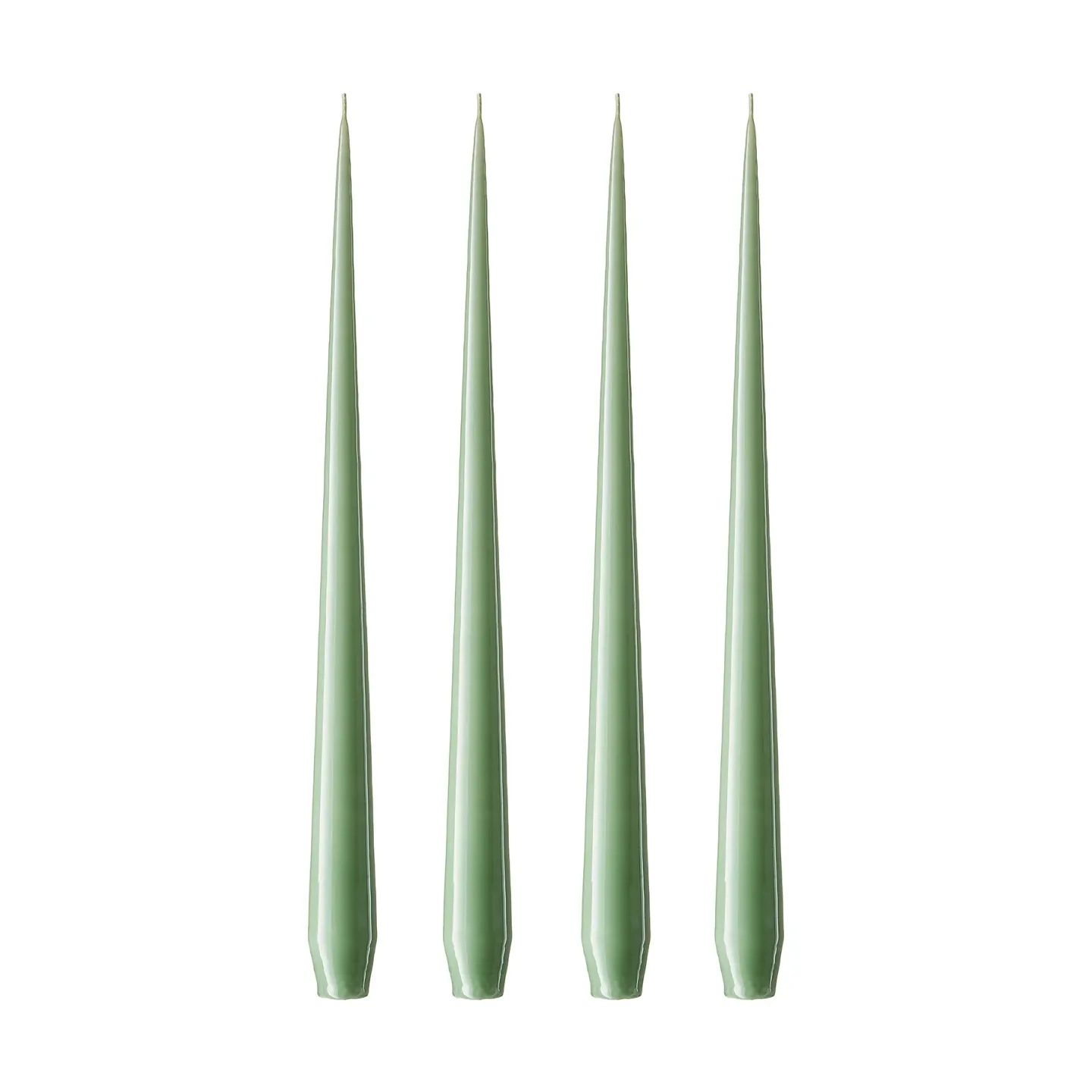 ester & erik ester & erik Kerze 4er Pack lackiert eucalyptus, 32 cm