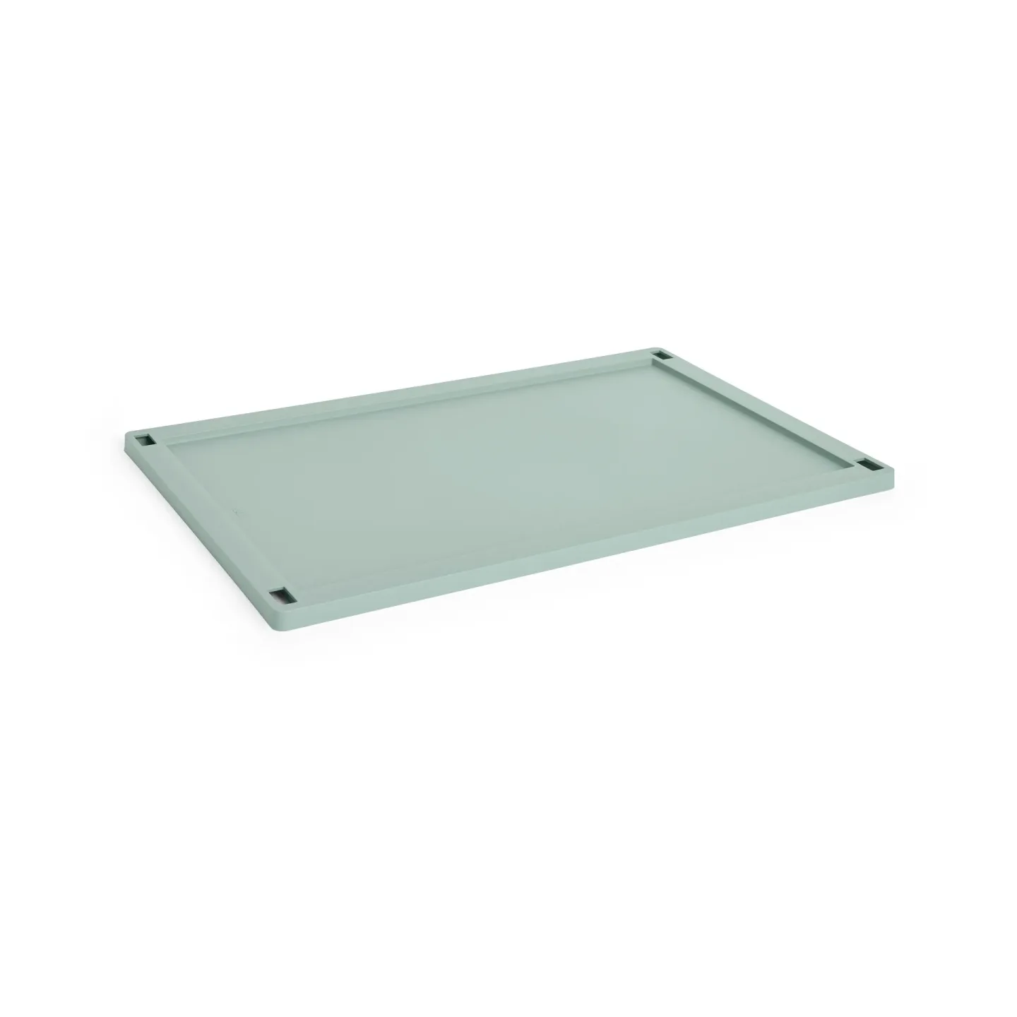 HAY Colour Crate lock plastic large Sage green