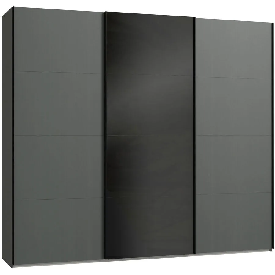 Kleiderschrank Enero graphit Holzwerkstoff B 270 cm