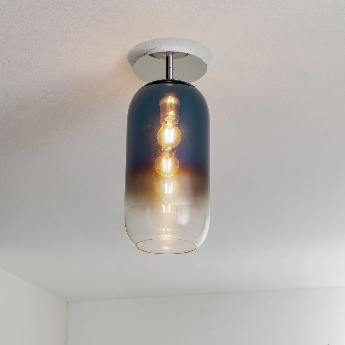 Gople Deckenleuchte Blue Sapphire - Artemide - Wohnzimmer - Design - Glas - Mit Abstand