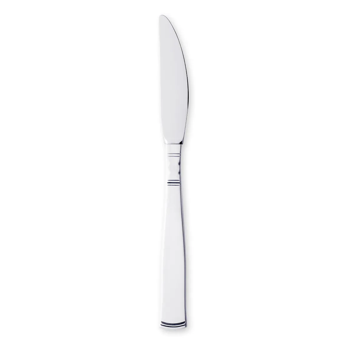 Gense Rosenholm bordskniv silver 20 cm