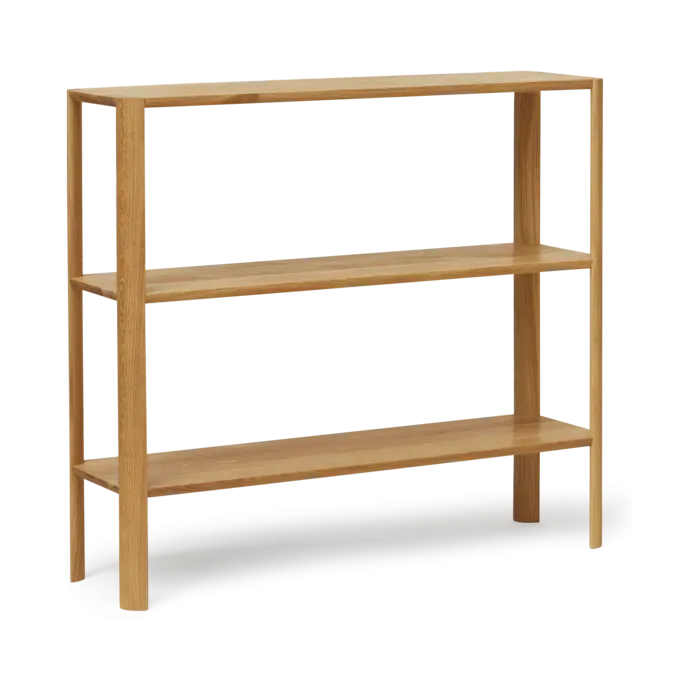 Form & Refine Leaf hylla 3 hyllplan 92x100 cm Ek