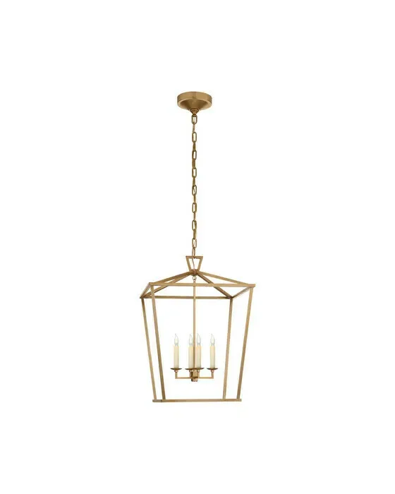 Darlana loftlampe antik messing