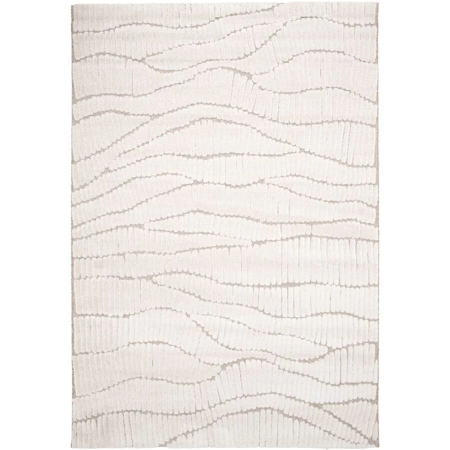 Teppich Novalee Beige Einfarbig Polypropylen 160 x 230 cm