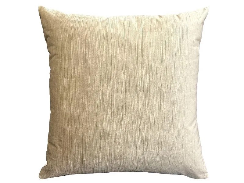 Kissen EDWINA 45x45cm beige unifarben