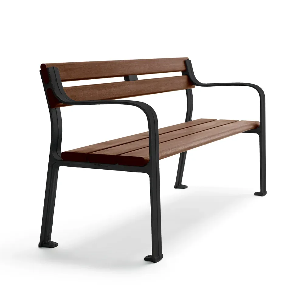 Byarums bruk Joy soffa Mahogny, svart stativ
