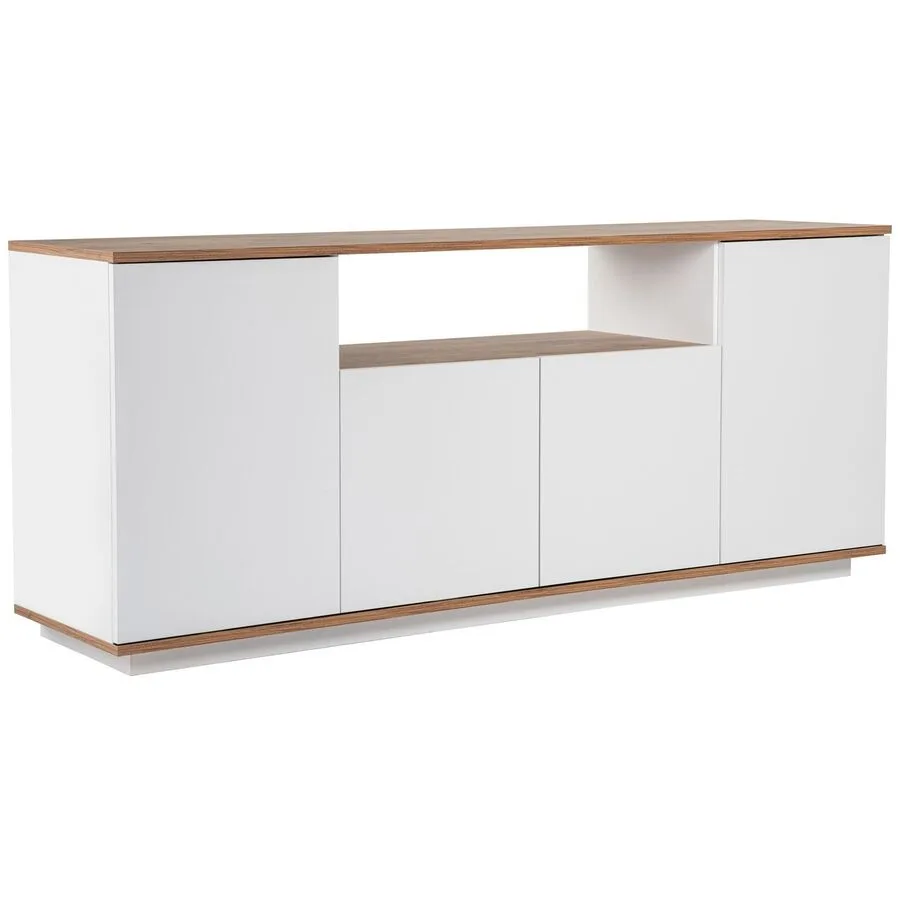 Sideboard Georis Kiefer/weiss Holzwerkstoff B 180 H 75 cm