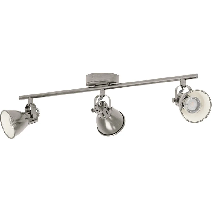 Eglo Spot Seras Grau Stahl 6.5 cm - Farbe: Nickel antik