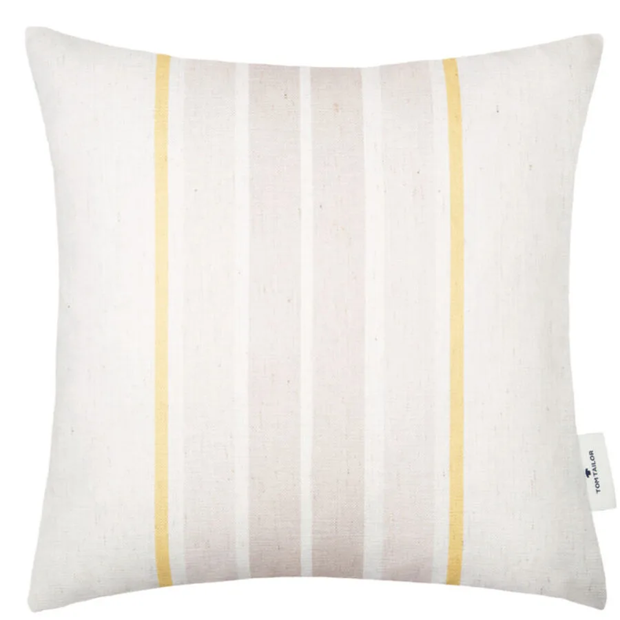 Tom Tailor Zierkissenbezug Road Beige Polyester 40 cm 40 cm