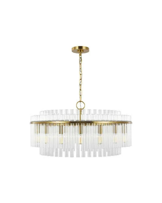 Beckett Chandelier Brass L