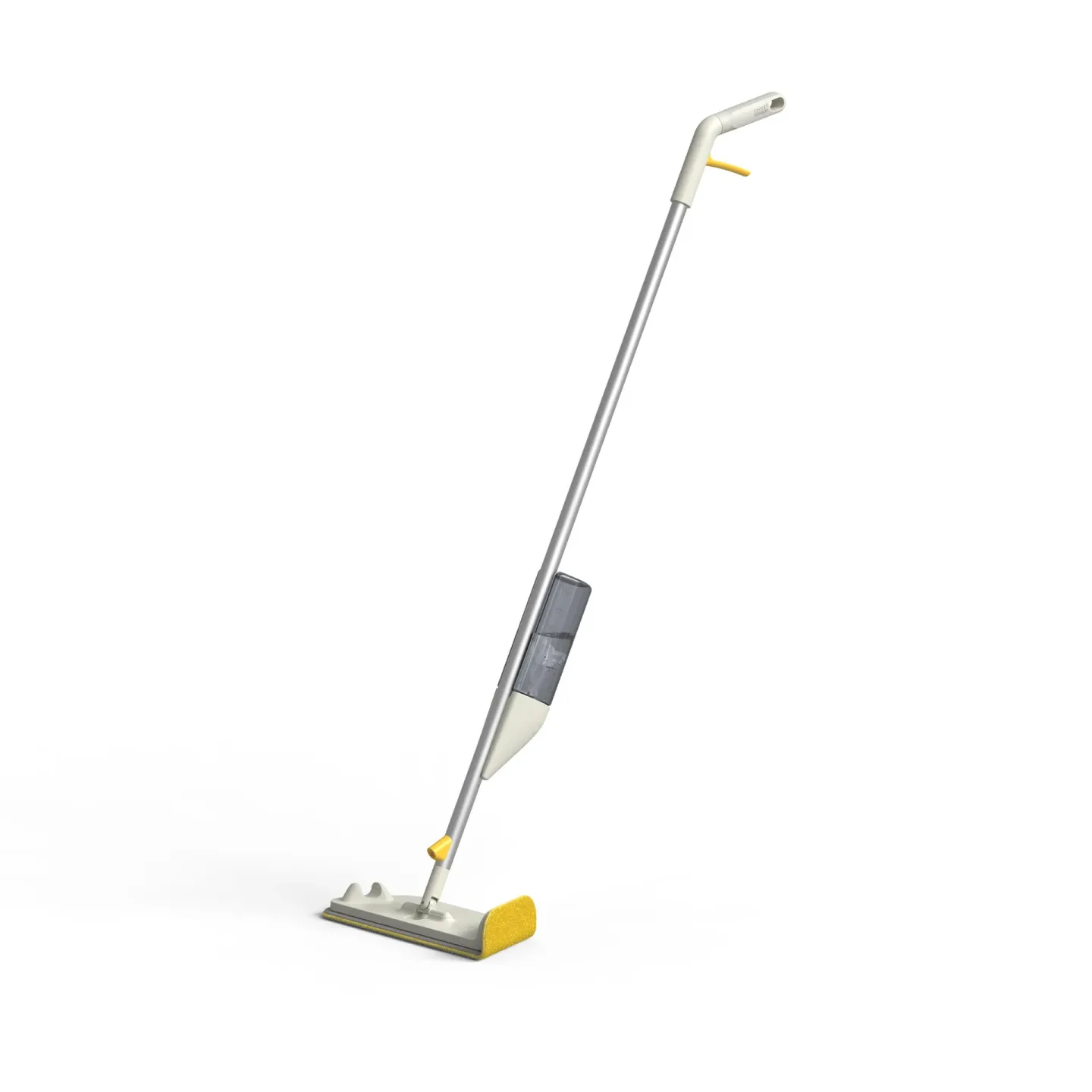 Joseph Joseph Cleantech 2-in-1 Bodenwischer mit Schrubber Light Stone