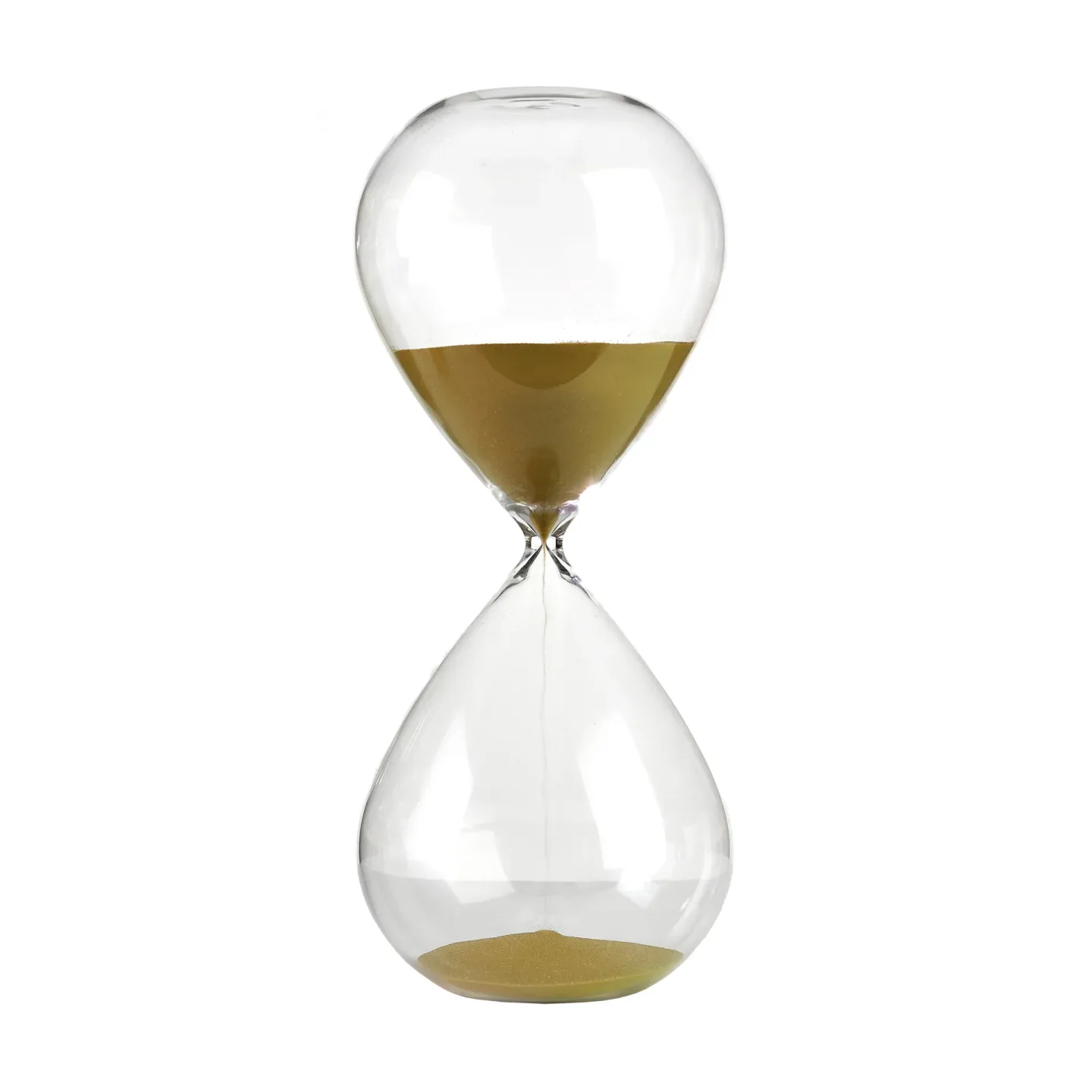 POLSPOTTEN Ball Sanduhr L 38 cm Gold