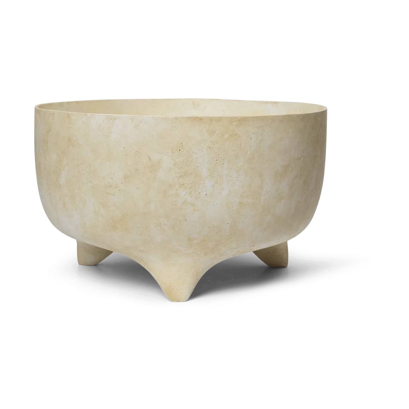 Ferm Living Evoke Blumentopf 27 cm Warm Sand