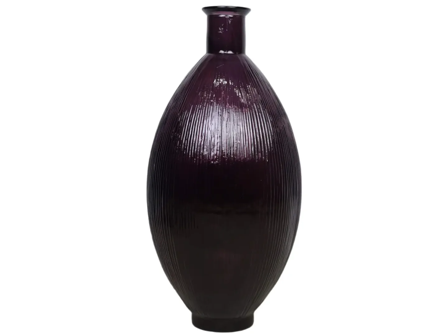 Decofinder Vase Glas Lila H: 59 cm | Schubiger Möbel