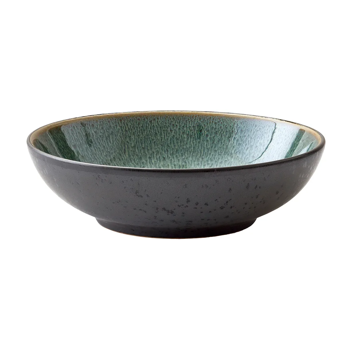 Bitz Bitz pastaskål Ø20 cm svart Svart-grön