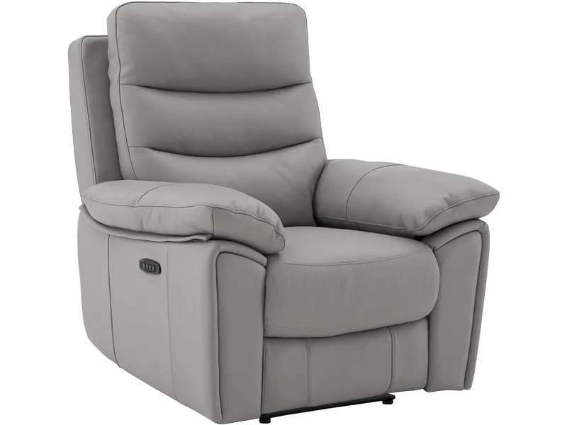 Relaxsessel ROMA Echtleder taupe