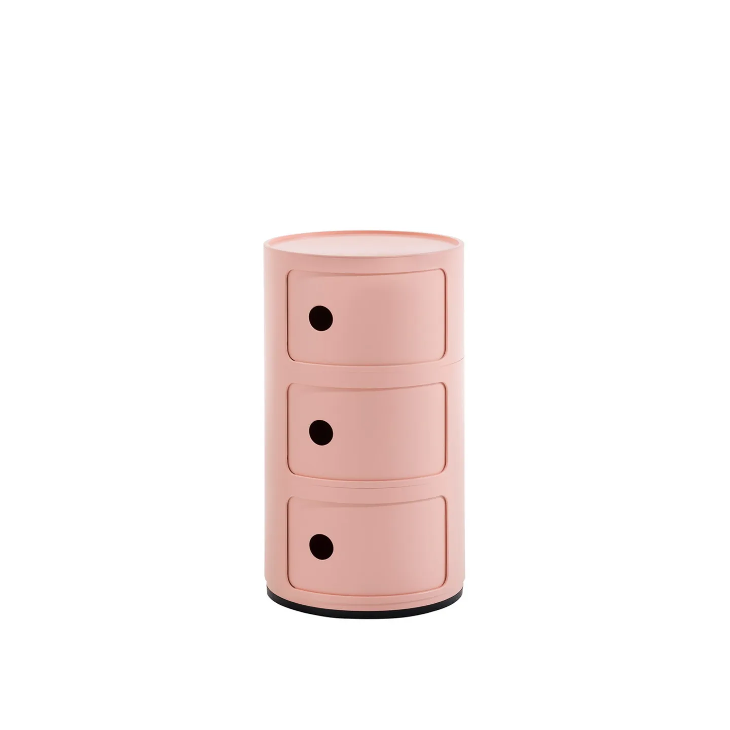Kartell - Componibili Bio 3 Pink - Hurtsar - Anna Castelli Ferrieri - Rosa - Naturmaterial