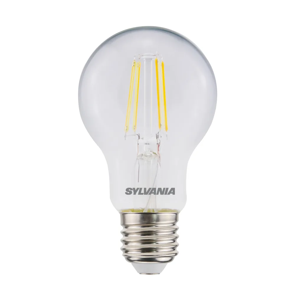 Normallampa ToLEDo Retro GLS Klar 470lm 827 E27 4-pack