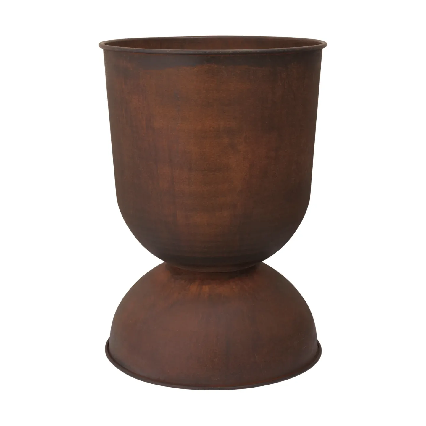 Ferm Living Hourglass kruka stor Ø50 cm Rust