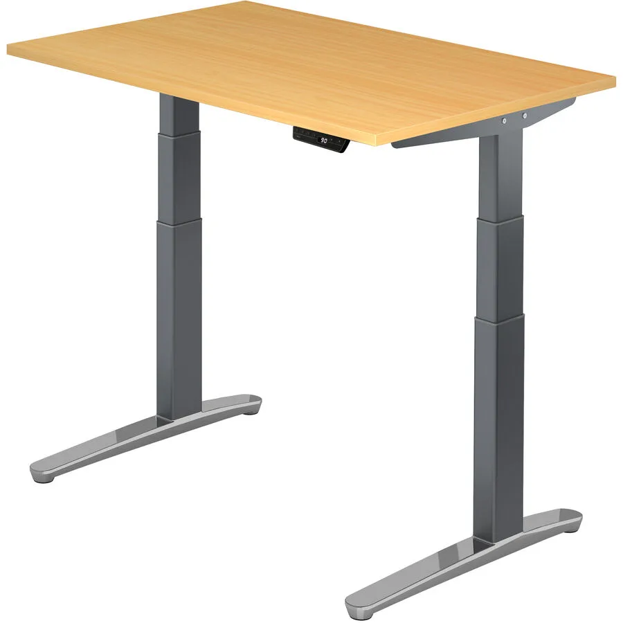 Schreibtisch Office Buche Dekor Holzwerkstoff B 120 T 80 cm