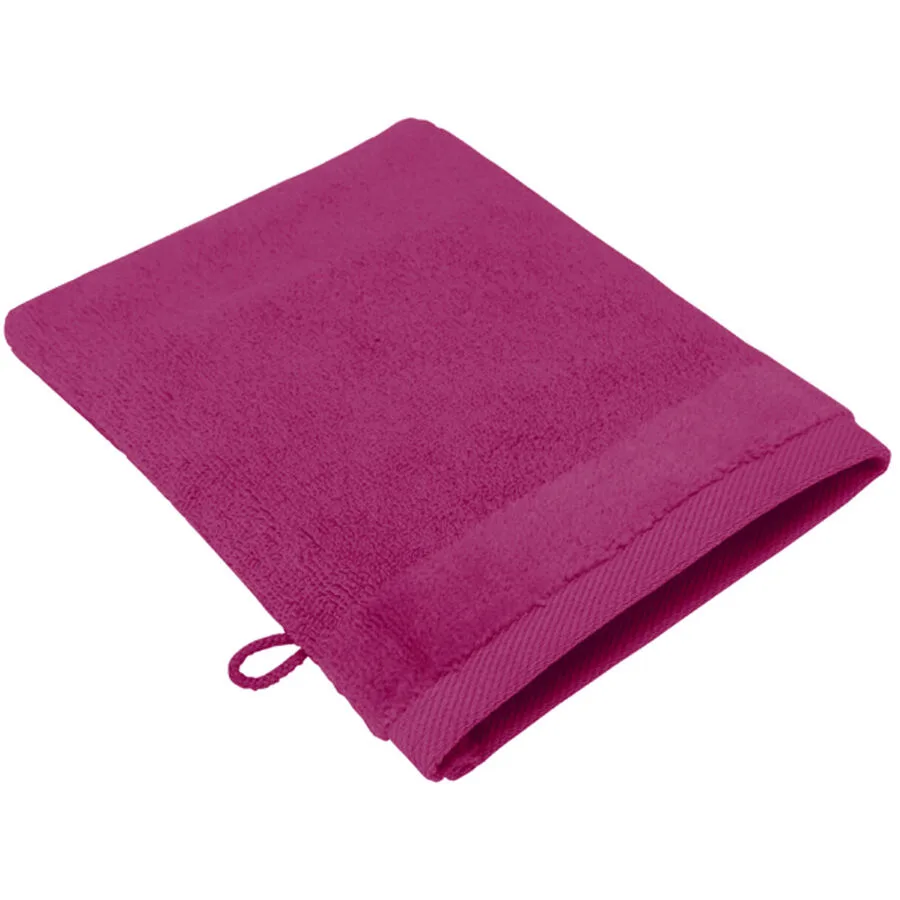 Living Home Waschhandschuh Softfeel Beere Baumwolle B 15 T 21 cm