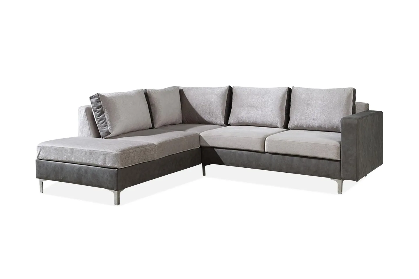 Truro 8-sits Soffa Höger - Grå