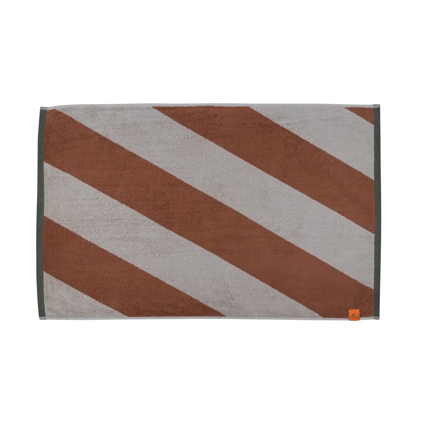 Mette Ditmer Diagonal badrumsmatta 50x80 cm Brick