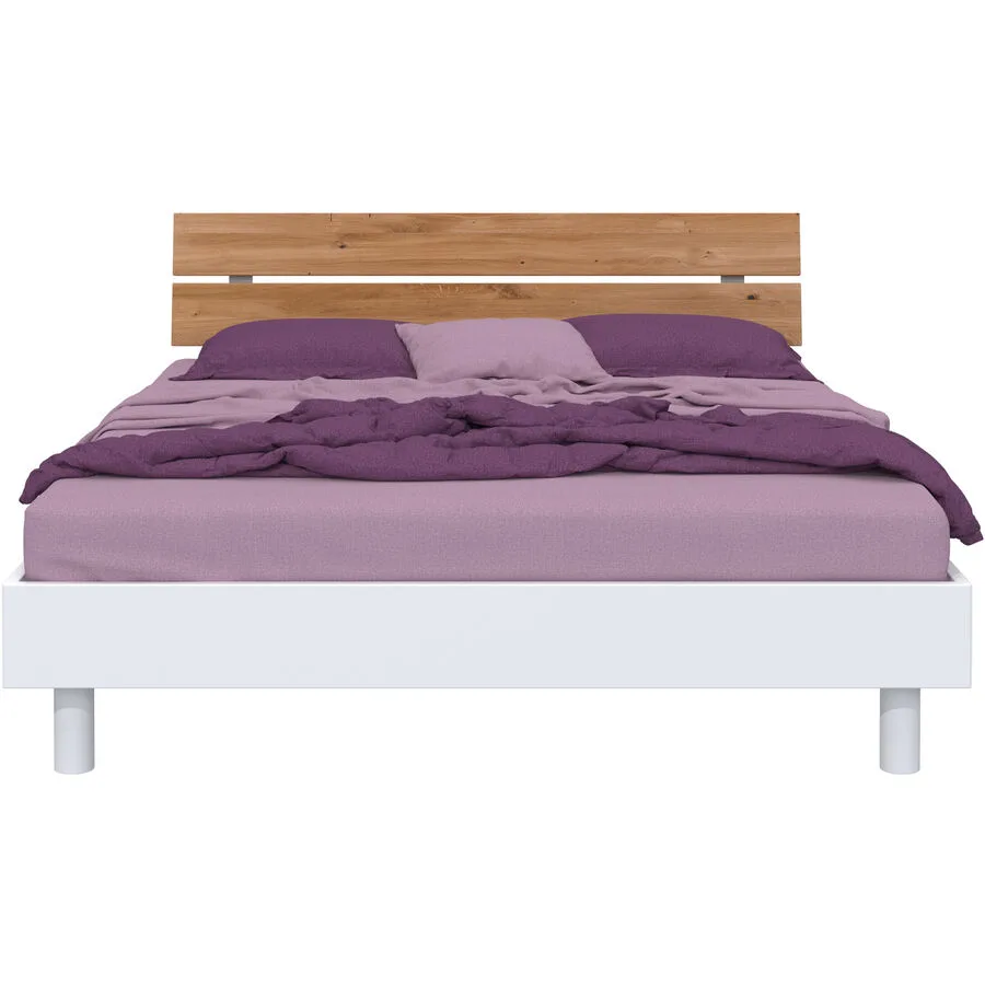 Bett Smart Weiss MDF 160 x 200 cm