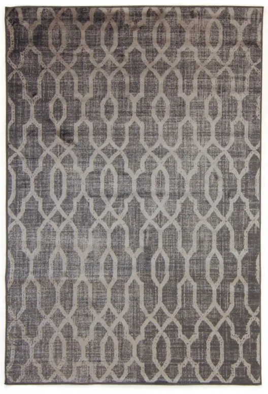 Wilton-teppe - Kara (antrasitt) (Størrelse: 185 x 275 cm)